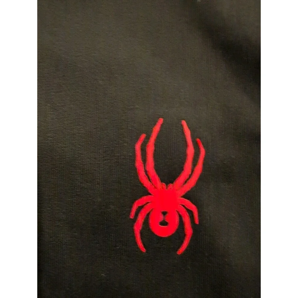 Spyder Active Stretch‎ Top Mens Medium Black Long Sleeve Base Layer Athletic NWT